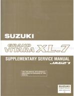 2002 SUZUKI GRAND VITARA XL-7 (SUPPLEMENT)