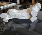 Meissen - Beeldje - Porcelain Skye Terrier Dog Figurine by