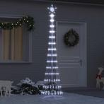 vidaXL LED Kerstboom met 290 LED Koudwit 70 x 70 x 250 cm, Diversen, Kerst, Verzenden, Nieuw