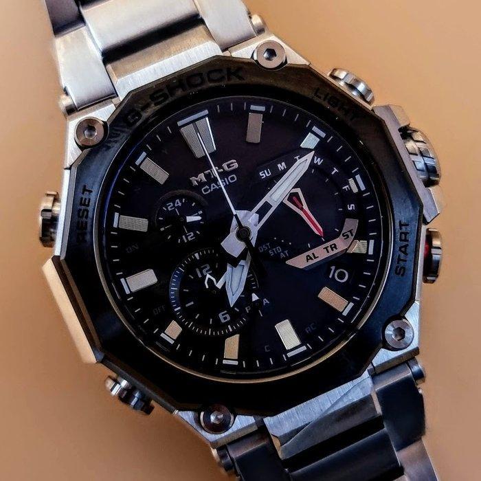 Casio - G-Shock Tough Solar Bluetooth - MTG-B2000D-1AER -, Sieraden, Tassen en Uiterlijk, Horloges | Heren