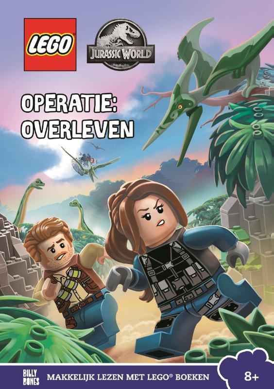 LEGO Jurassic World - Operatie: Overleven / Makkelijk lezen, Boeken, Kinderboeken | Jeugd | onder 10 jaar, Zo goed als nieuw, Verzenden