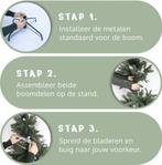 2dekans | PristinePine Volle Kunstkerstboom met sneeuw 210cm, Diversen, Kerst, Ophalen of Verzenden, Zo goed als nieuw