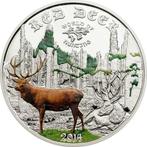 Cookeilanden. 2 Dollars 2014 World of Huntig - Red Deer, 1/2