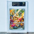 Pokémon Graded card - BLACK LABEL - Eevee AR - Crimson Haze, Hobby en Vrije tijd, Verzamelkaartspellen | Pokémon, Nieuw