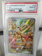 Pokémon - 1 Graded card - Eevee #188 Full art, Foil - PSA 10, Nieuw