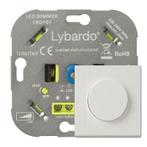 LED dimmer incl. afdekraam Lybardo 5-150W | Fase afsnijding, Doe-het-zelf en Verbouw, Nieuw, Overige typen, Verzenden