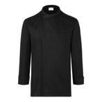 GGM Gastro | KARLOWSKY | Lange Mouw Kokshemd - Zwart - maat:, Kleding | Heren, T-shirts, Maat 52/54 (L), Verzenden, Zwart, Nieuw