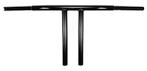 1 Inch Stuur Fat T-bar Club Style 12 Inch Zwart voor Harley, Verzenden, Nieuw