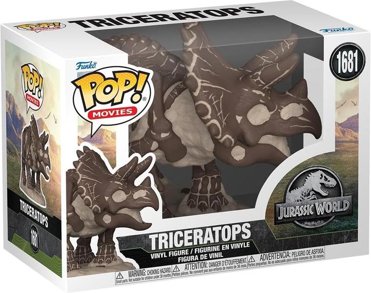 Funko Pop! - Jurassic Park Fossil Triceratops #1681 | Funko, Verzamelen, Poppetjes en Figuurtjes, Nieuw, Verzenden