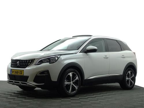 Zakelijke Lease |  Peugeot 3008 1.2 PureTech Crossway Aut-, Auto's, Peugeot, Dealer onderhouden, Lease, Zwart, Automaat, SUV of Terreinwagen