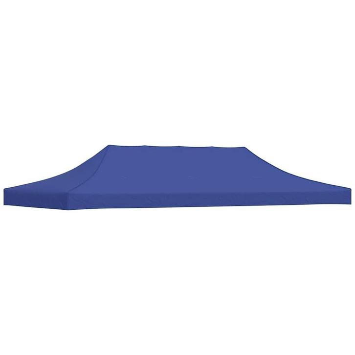 Blauw Partytentdak 3x6m | OP = OP | 40% Korting, Tuin en Terras, Partytenten, Minder dan 4 meter, 5 tot 8 meter, Opvouwbaar, Nieuw