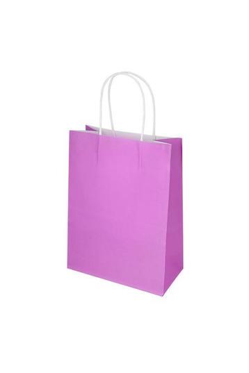 Papieren draagtas 16x22X8 Fuchsia beschikbaar voor biedingen