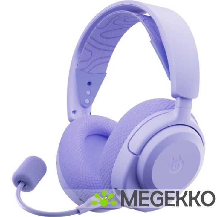 Steelseries Arctis Nova 3P Lavender Draadloze Gaming Headset, Computers en Software, Headsets, Nieuw, Verzenden