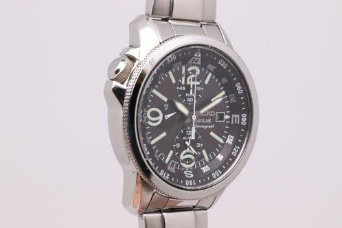 Seiko - Solar - Zonder Minimumprijs - SSC075P1 | V172-0AG0 -, Sieraden, Tassen en Uiterlijk, Horloges | Antiek