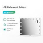 2dekans | Mirlux Hollywood Spiegel 58x48CM - USB & USB-C, Huis en Inrichting, Woonaccessoires | Spiegels, Ophalen of Verzenden