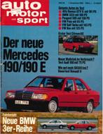 1982 AUTO MOTOR UND SPORT 24 DUITS, Nieuw, Author