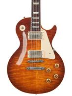 Gibson Custom 1959 Les Paul Reissue Iced Tea Sunburst 2009, Ophalen of Verzenden, Gebruikt, Solid body, Gibson