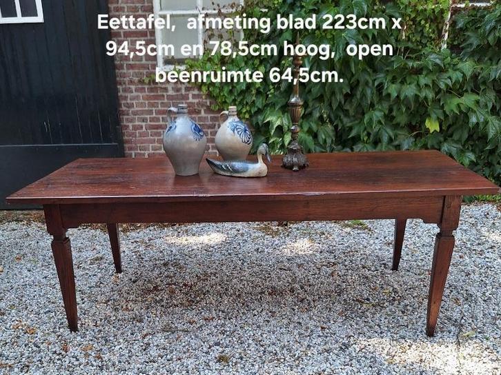 van DORTMONT van HUIZEN ANTIEK Sinds 1963, Knegsel., Antiek en Kunst, Antiek | Meubels | Tafels, Ophalen