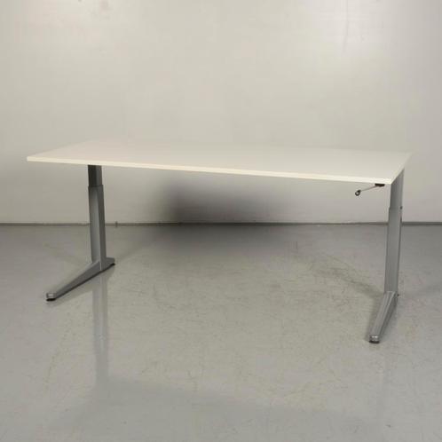 Slingerbureau Ahrend Four Two - 180 x 80 cm - Wit blad, Huis en Inrichting, Bureaus, Ophalen of Verzenden