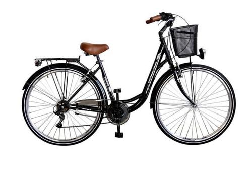 CENTRAL PARK 28 DAME 18V Zwart, Fietsen en Brommers, Fietsen | Dames | Damesfietsen, Nieuw, Verzenden