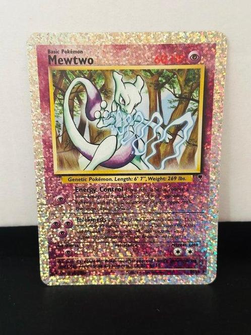 Pokémon - 1 Card - boxtopper mewtwo - WOTC, Hobby en Vrije tijd, Verzamelkaartspellen | Pokémon