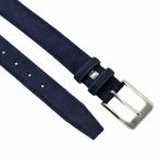 Houtkamp Suede Leren Unisex Riem - Blauw - Maat 95, Verzenden, Nieuw