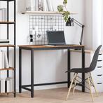 vidaXL Tafel Oudhout 80 x 50 x 76,5 cm Engineered hout en, Huis en Inrichting, Verzenden, Nieuw