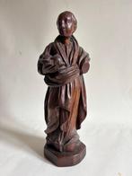 Ecole francaise du XVIIe - Beeld, Sainte Agathe - 40 cm -