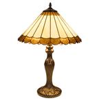 Tiffany tafellamp – Klassiek Paneelontwerp &amp; Geschulpte, Verzenden, Nieuw