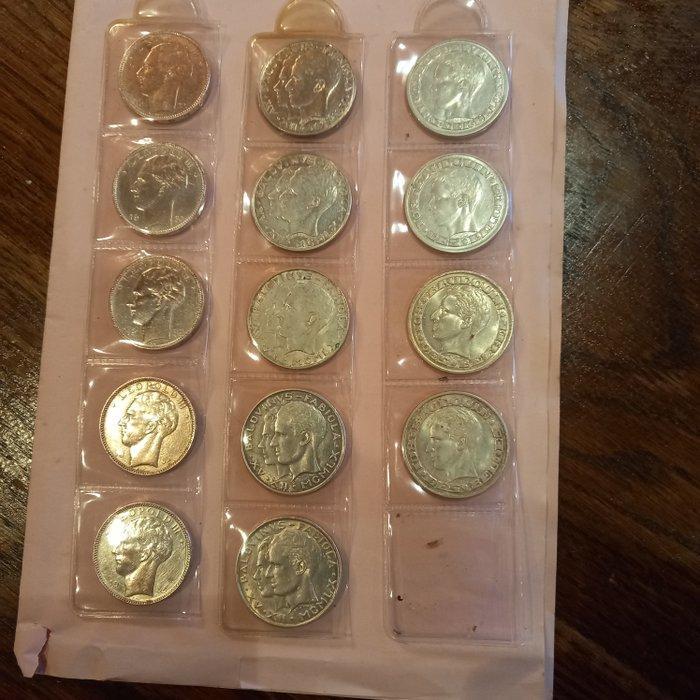 België. 20, 50 Frank Lot van 14 stuks (Zonder minimumprijs), Postzegels en Munten, Munten | Nederland