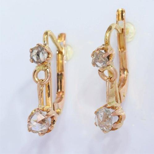 Zonder Minimumprijs - Oorbellen - 18 karaat Geel goud,, Sieraden, Tassen en Uiterlijk, Oorbellen