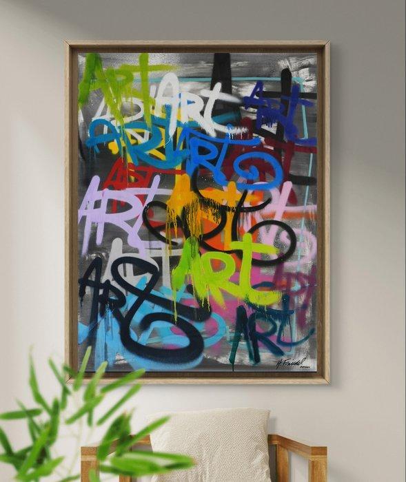 H. Friedel - Multitag 77, Antiek en Kunst, Kunst | Schilderijen | Modern