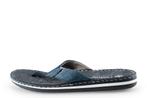 Rieker Slippers in maat 42 Blauw | 10% korting, Slippers, Zo goed als nieuw, Rieker, Verzenden