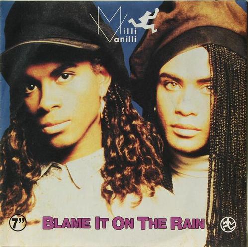 Single vinyl / 7 inch - Milli Vanilli - Blame It On The Rain, Cd's en Dvd's, Vinyl Singles, Zo goed als nieuw, Verzenden
