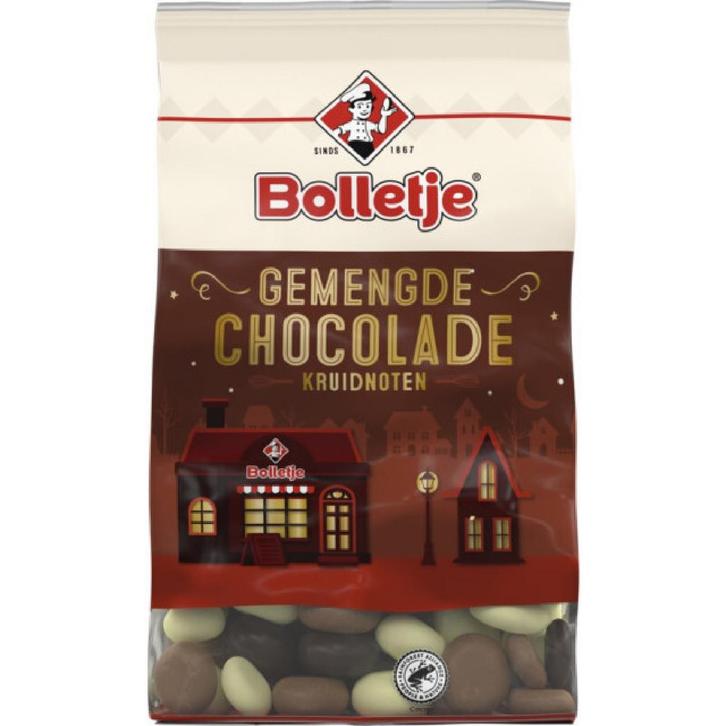Bolletje Chocolade Kruidnoten 250g, Hobby en Vrije tijd, Taarten en Cupcakes maken, Nieuw, Verzenden