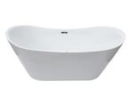 SALE - SALE - Bolsena 170 - Glans wit - Vrijstaand bubbelbad, Ophalen of Verzenden, Nieuw