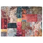 vidaXL Vloerkleed wasbaar anti-slip 150x230 cm patchwork, Verzenden, Nieuw