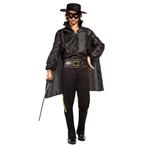 Zorro Kostuum Zwart Heren, Nieuw, Verzenden