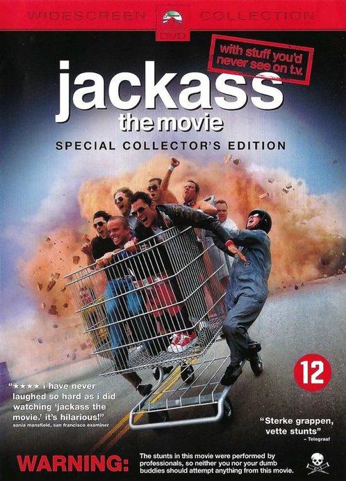 Jackass: the movie  (dvd tweedehands film), Cd's en Dvd's, Dvd's | Actie, Zo goed als nieuw, Ophalen of Verzenden