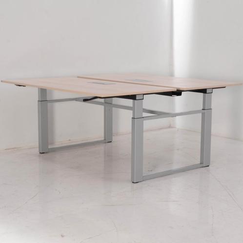Sedus handslinger bench werkplek, eiken blad, 2 x 160 x 80, Huis en Inrichting, Bureaus, Ophalen of Verzenden
