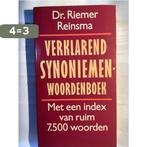 VERKLAREND SYNONIEMENWOORDENBOEK 9789021837635 Reinsma, Boeken, Verzenden, Gelezen, Reinsma