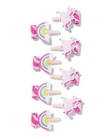 HEMA Roltongen regenboog - 8 stuks beschikbaar voor biedingen