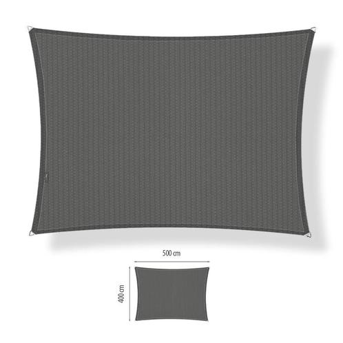 Schaduwdoek 4x5 rechthoek Cool grey, Tuin en Terras, Schaduwdoeken, Nieuw, Ophalen of Verzenden