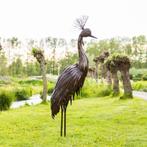 Twee kroonkraanvogels van metaal - Mooievogels.nl, Ophalen of Verzenden
