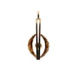 Gouden fantasie hanger met parel (kettinghanger), Ophalen of Verzenden, Gebruikt, Goud, Overige merken