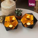 2dekans | Gadgy Waxinelichthouder Diamant Groot -, Diversen, Ophalen of Verzenden, Zo goed als nieuw