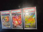 Pokémon - 3 Graded card - PSA 9 MINT Full 3x Charizard UPC, Hobby en Vrije tijd, Verzamelkaartspellen | Pokémon, Nieuw