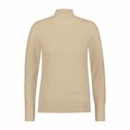 -30% Red Button  Red Button Top srb4066 turtleneck light cam, Kleding | Dames, Tops, Verzenden, Nieuw, Beige