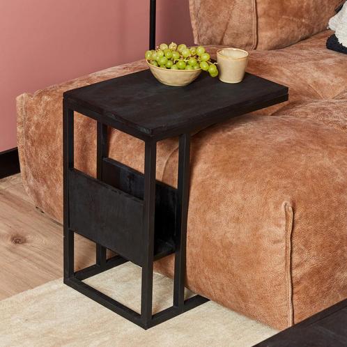 Slider Black, Huis en Inrichting, Tafels | Bijzettafels, Nieuw, Ophalen of Verzenden