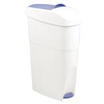 Smalle pedaal prullenbak - 18 liter, Verzenden, Nieuw in verpakking, Reinigen